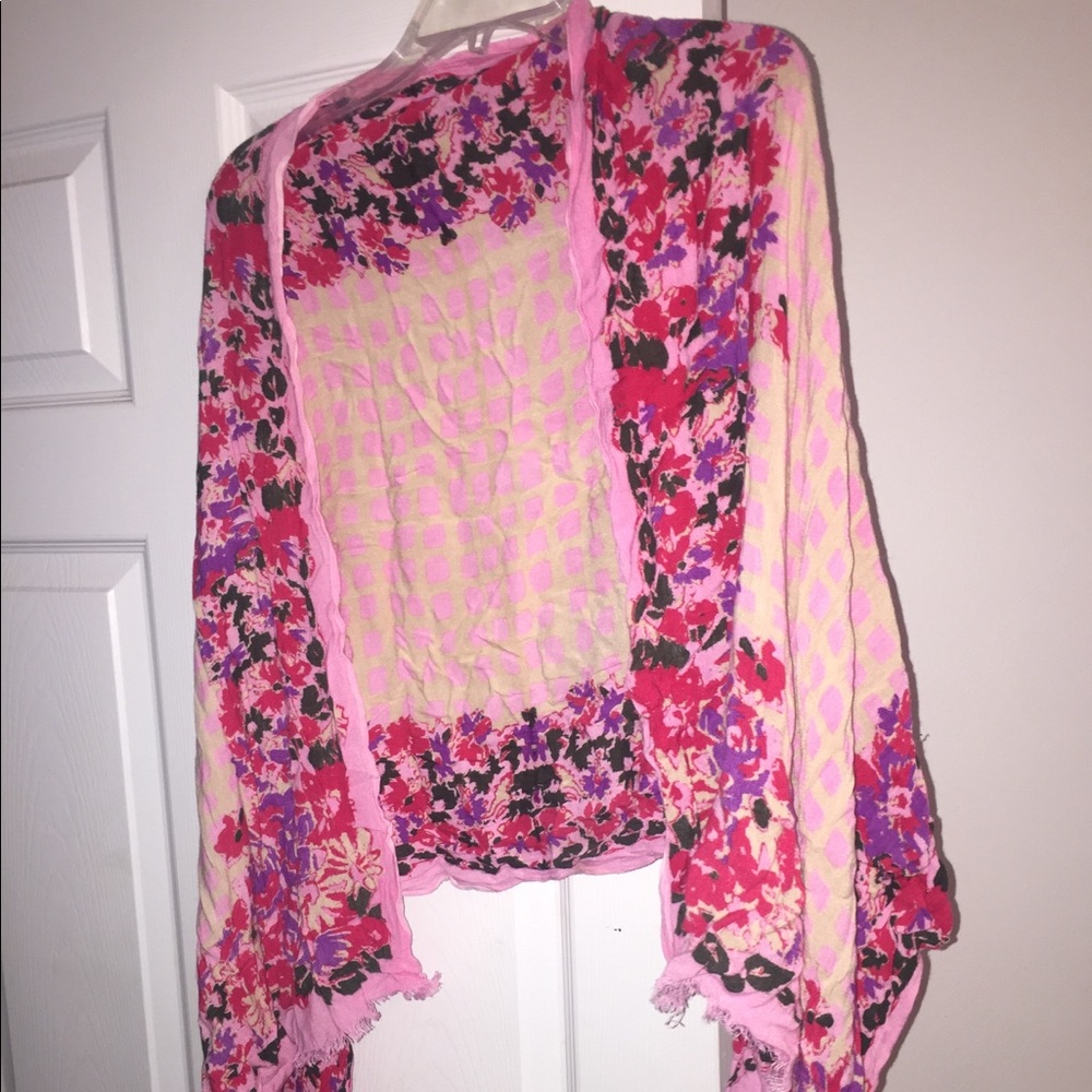 Lucky brand floral scarf